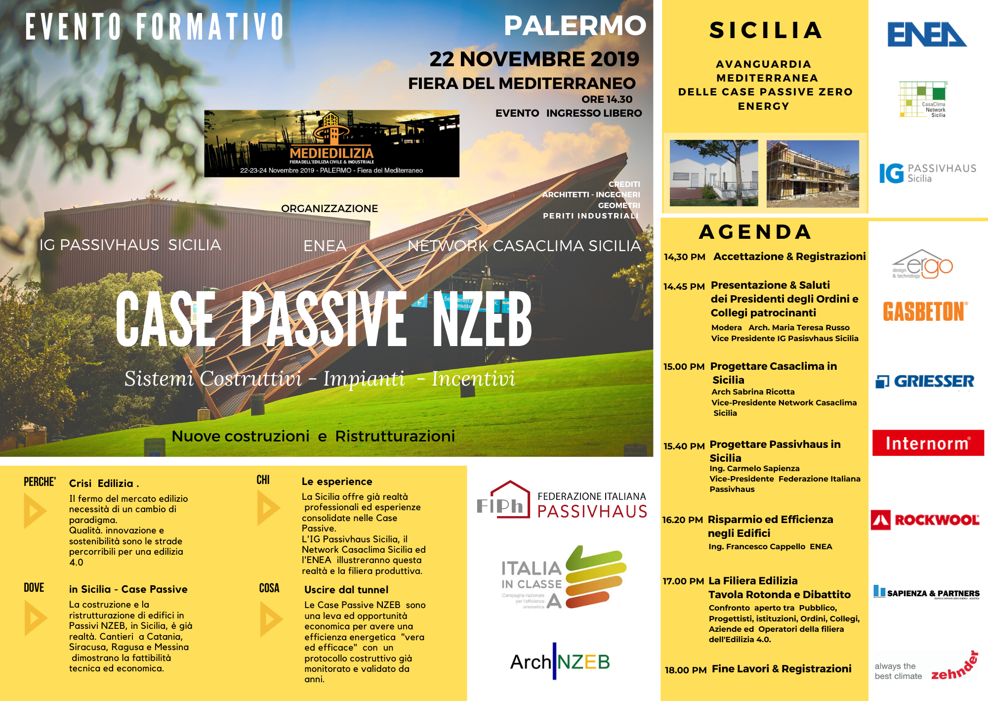 PALERMO 22 NOV - SEMINARIO CASE PASSIVE NZEB 
